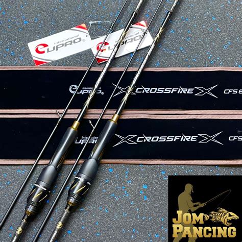 Jom PancingEUPRO CROSSFIRE X UL ULTRA LIGHT SPINNING FISHING ROD