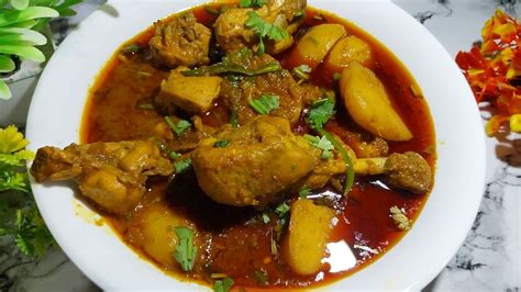 Chicken Aloo Shorba Perfect Chicken Aloo Curry Chicken Aloo Salan