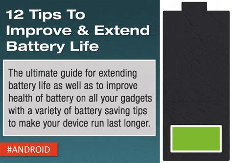 12 Tips To Save Improve Boost And Extend Mobile Battery Life