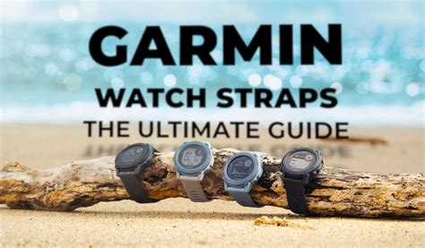 The Ultimate Guide to Garmin Watch Straps – FitStrapsUK