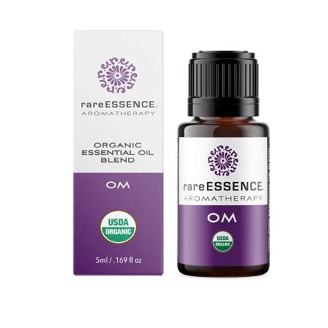 Om 5ml Essential Oil Blend Organic Rareessence