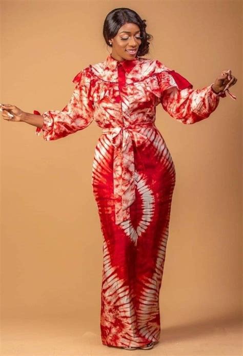 Adire Gown Styles Adire Styles For Women Adire Kaftan Etsy