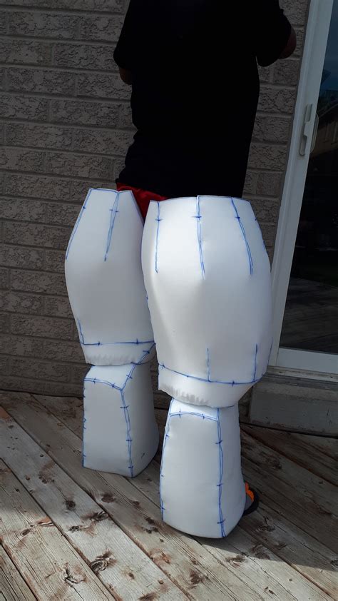 Fursuit Digi Legs Padding Pattern Pdf Download Etsy