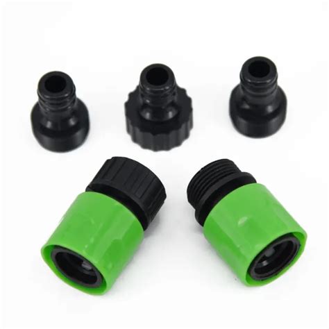 X Jardin Eau Irrigation Tuyau Plastique Raccord Rapide Connecteur Set