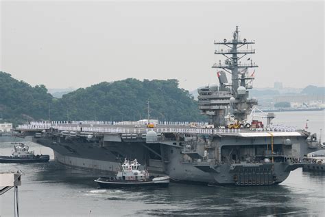 Uss Ronald Reagan Carrier Strike Group Departs Yokosuka For 2022 Deployment United States Navy