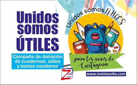 Unidos Somos Tiles Campa A De Donaci N De Cuadernos Tiles Y