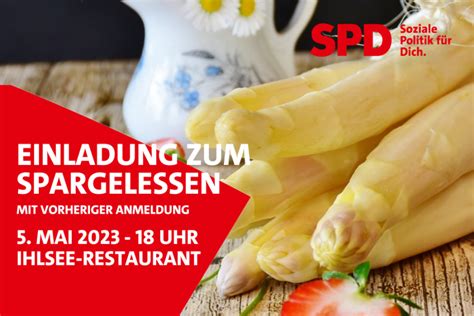 Einladung Zum Spargelessen SPD Bad Segeberg