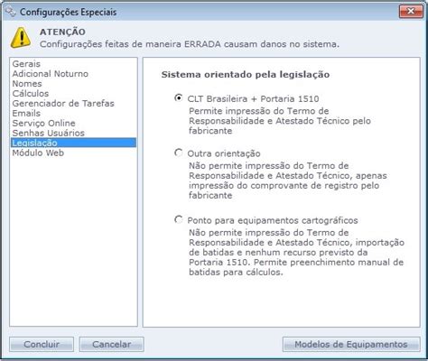 Como Utilizar As Configura Es Especiais Do Ponto Secullum