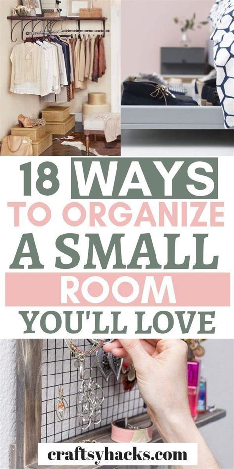 40 Ways To Organize A Small Bedroom Artofit