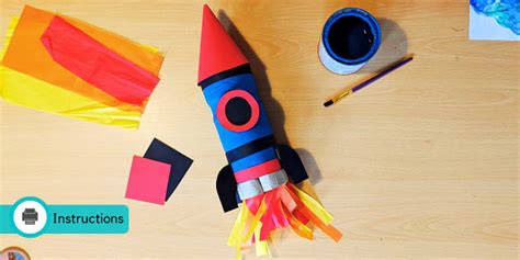 Plastic Bottle Rocket Space Week Crafts Teacher Made