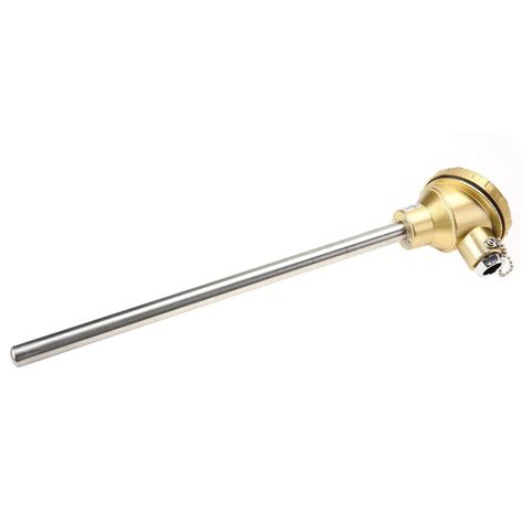 Betor K Type Stainless Steel Probe Thermocouple Temperature Sensor 0 1300℃ 300mm Han 100mm