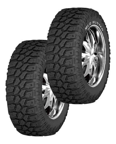 Paq 2 Llantas 33x12 50 R20 Saferich Mud Hunter 114q Meses Sin Intereses