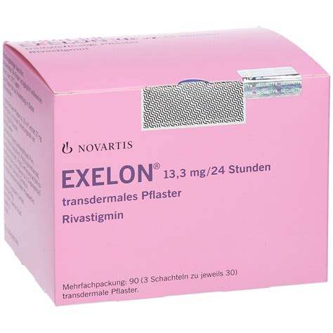 Exelon 13 3 Mg 24 Stunden 90 St Mit Dem E Rezept Kaufen Shop Apotheke