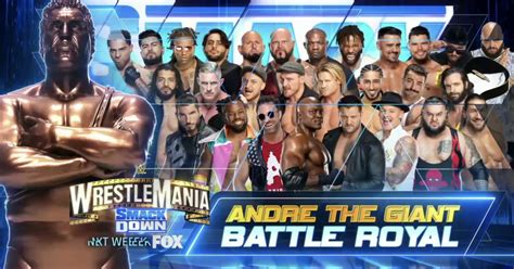 Andre The Giant Memorial Battle Royal Returns On ‘wrestlemania