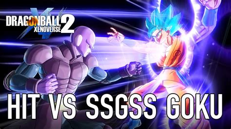 Dragon Ball Xenoverse 2 Pcps4xb1 Hit Vs Ssgss Goku Gameplay Youtube