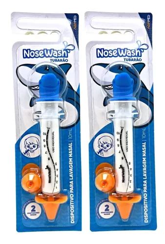 Kit Seringas De Lavagem Nasal Nosewash Tubar O Agpmed