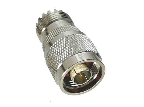 1pcs Adapter N Male Plug To UHF SO239 Female Jack RF Coaxial Connector