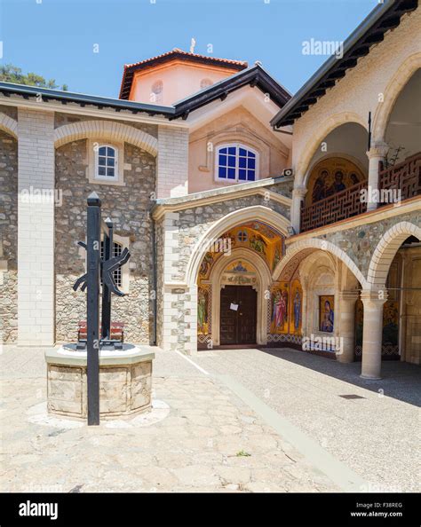 The Holy Monastery Of The Virgin Of Kykkos Cyprus Hi Res Stock