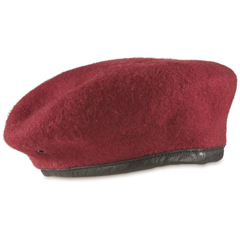 German Military Surplus Wool Berets 2 Pack Used 739071 Military Hats And Caps At Sportsmans