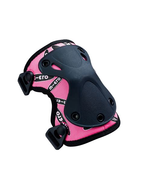 Micro Elbow Knee Guards Pink M — White And Black Trading