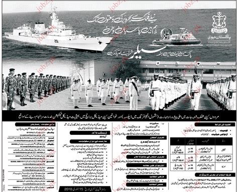 Pakistan Navy Jobs 2024 Job Advertisement Pakistan