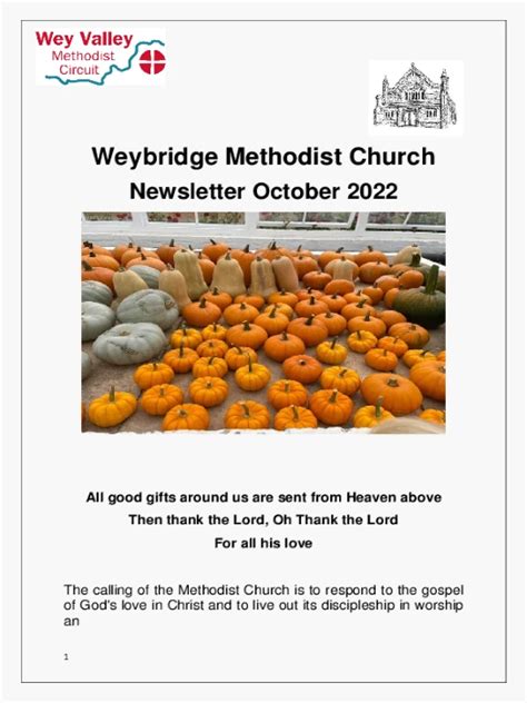 Wey Valley Methodist Circuit Church Magazines From Across The Circuit