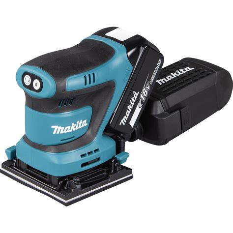 Makita Dbo Rtj V Cordless Orbital Sander X Mm In Makpac X