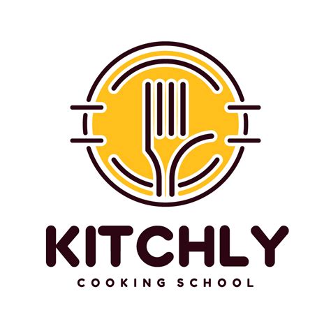 Cooking Kitchly Logo Design Designstudio