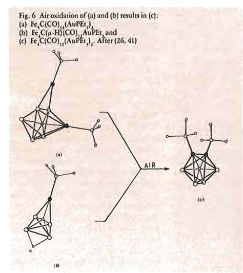 in Ru^C(CO) (AuPPh,Me)a. two opposite edges of the Ru6 ockahedr6a ate ...