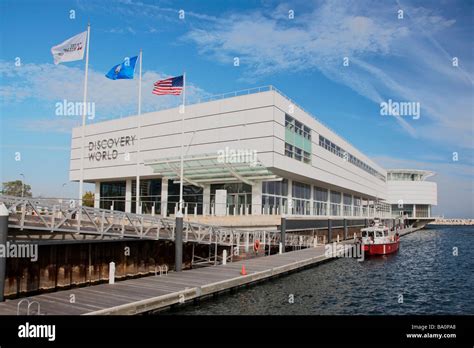 Discovery World On Pier Wisconsin In Milwaukee Wisconsin Stock Photo