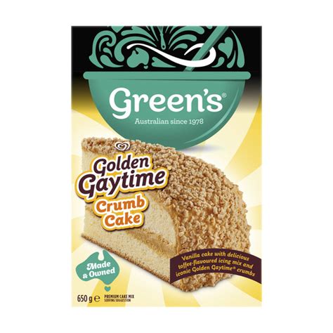 Buy Greens Gaytime Vanilla Toffee Crumb Cake Mix 650g Coles