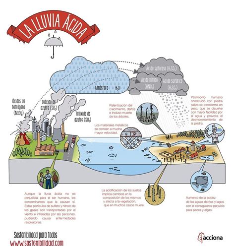 Formación De La Lluvia ácida Nomenclatura Inorgánica