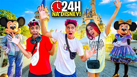 PASSAMOS 24 HORAS NA DISNEY E FOMOS EXPULSOS YouTube