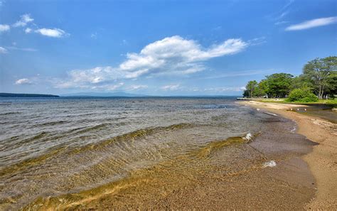 Beach At Ellacoya State Park Lake Winnipesaukee New Hampshire Photograph By Brendan Reals