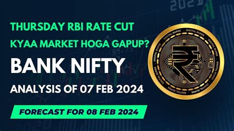 Nifty Prediction And Bank Nifty Analysis For Wednesday 7 February 24