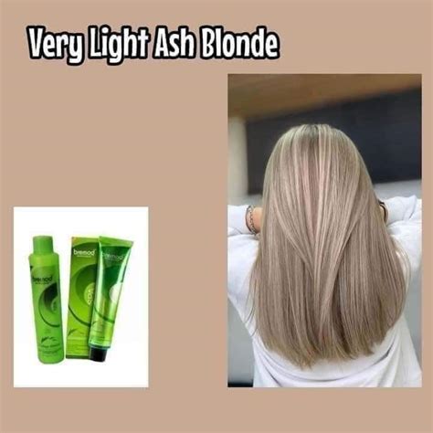 Bremod Hair Color In Very Light Ash Blonde With 100ml Oxidizer Lazada PH