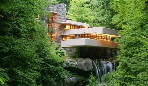 Frank Lloyd Wright Falling Water Drawings