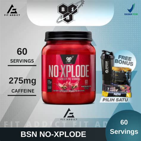 Jual BSN NO Explode 60x N O Xplode 60 X 60 Servings 60serv N O Xplode