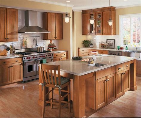 Homecrest Maple Bayport Toffee Stain Kitchen Cabinet Design Kitchen Cabinet Colors Kitchen