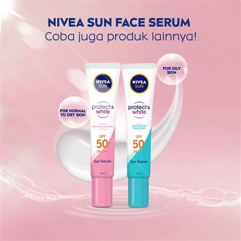 Jual Nivea Sun Sun Face Protection Serum Spf50 Pa Instant Aura 30ml Shopee Indonesia