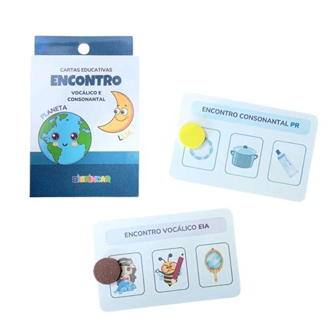 Cartas Educativas Encontro Voc Lico E Consonantal Dibrincar