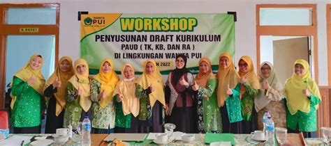 Kolaborasi Wanita PUI Jawa Barat Dan DPP Wanita PUI Dalam Workshop