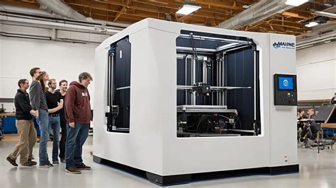 University Of Maine Unveils World S Largest 3D Printer Surpassing