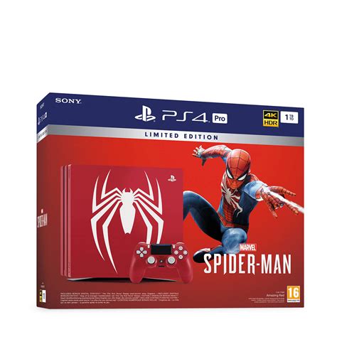 Sony PlayStation 4 Pro 1 TB Marvel Spider Man Limited Edition Outletkopen