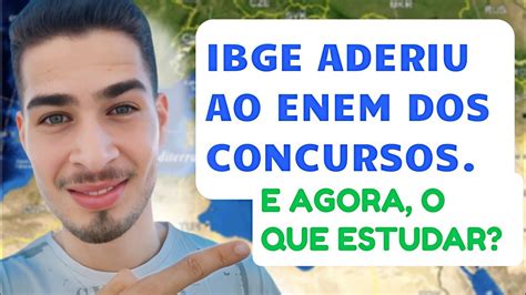 Lista de Matérias O QUE ESTUDAR PARA O CONCURSO DO IBGE EFETIVO 2023