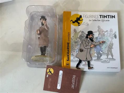 FIGURINE TINTIN N 60 SAKHARINE Collection Officielle EUR 42 99