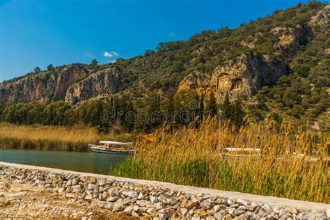 DALYAN MUGLA TURKEY Rock Cut Temple Tombs Of The Ancient City Kaunos