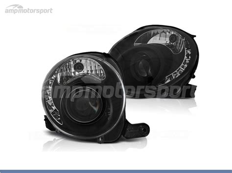 FAROS DELANTEROS LUZ DIURNA LED PARA FIAT 500 Motorsport