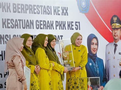 Jambore Pkk Tingkat Provinsi Sumbar Resmi Ditutup Kabupaten Solok