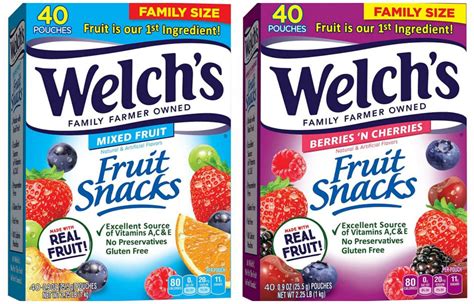 Welch's Fruit Snacks on Sale for as low as $5.93 for a 40-Count Box!